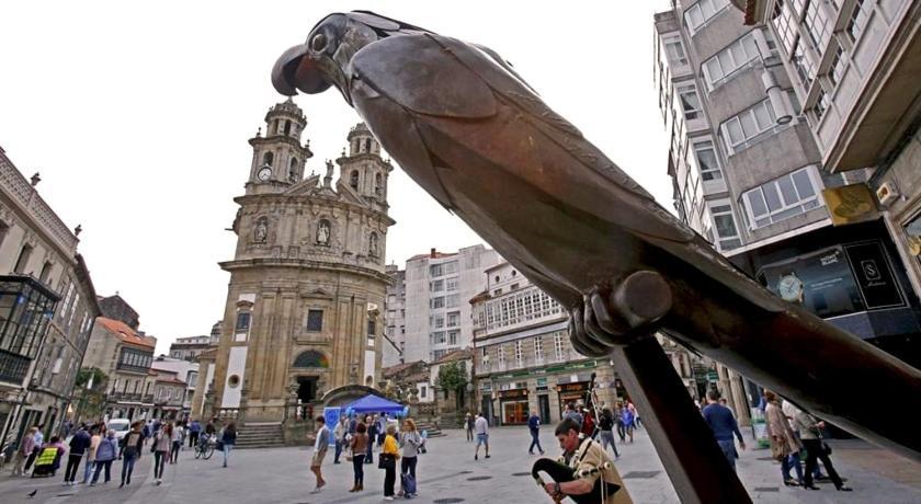 Apartamento En Zona Monumental ポンテベドラ エクステリア 写真