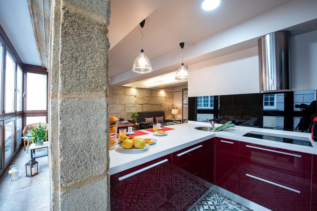 Apartamento En Zona Monumental ポンテベドラ エクステリア 写真